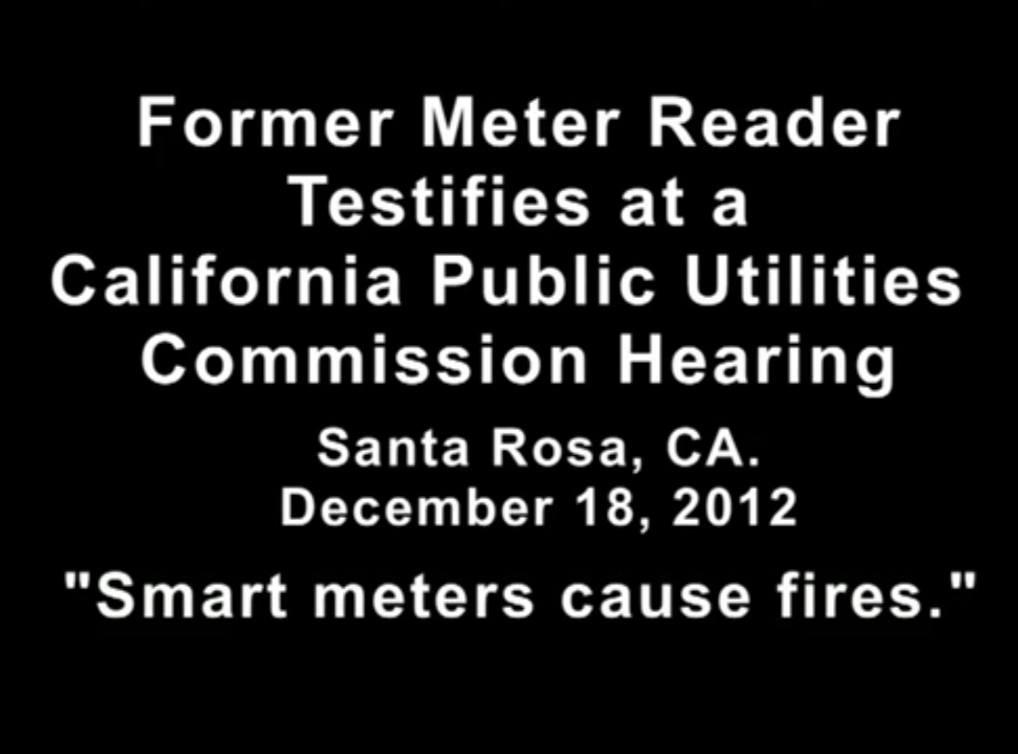 ♨️ Smart Meters Catch Fire | 05/06/2013 |