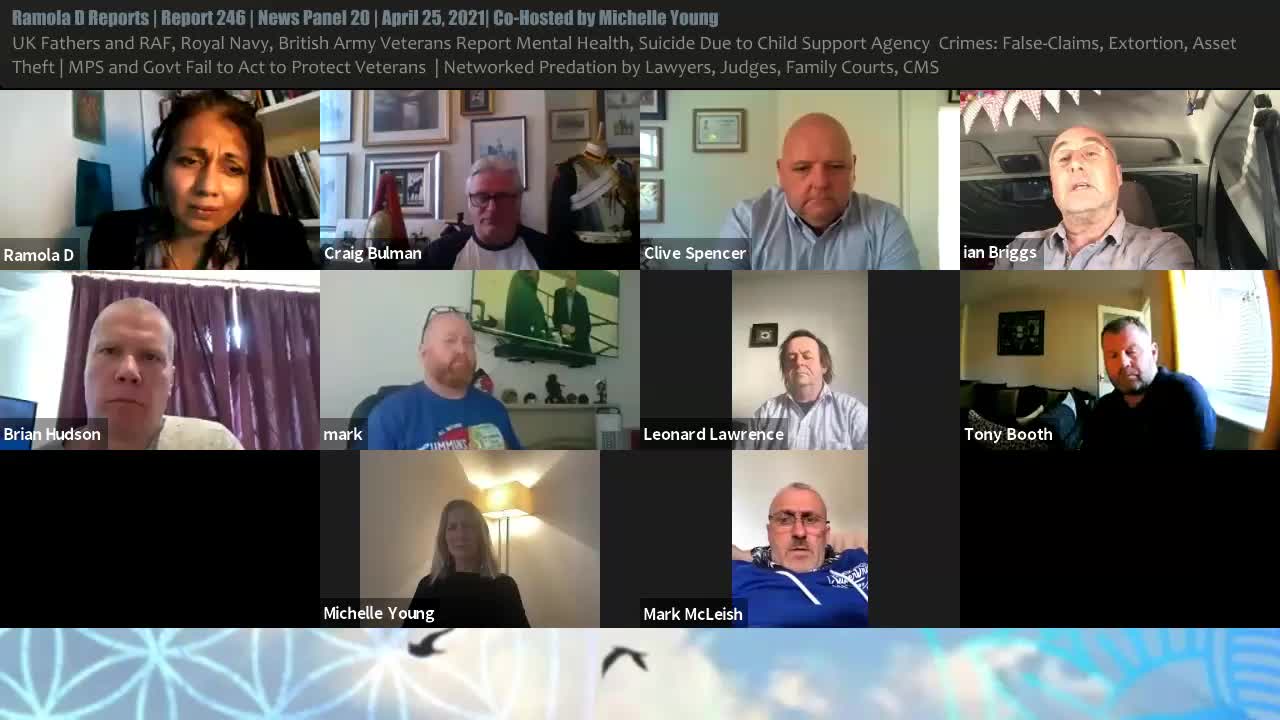 News Panel 20 --UK Fathers & RAF, Royal Navy, British Army Veterans Reveal Child Support Agency Crim