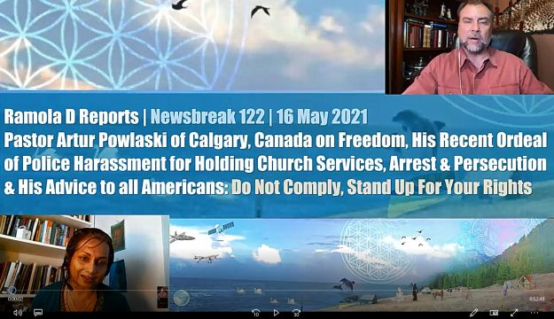 Newsbreak 122 on Freedom with Canadian Pastor Artur Pawlowski on 16-May-21-00:59:35