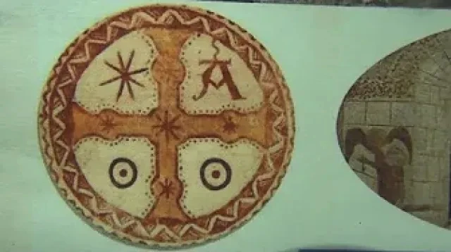 Sean Hross Deciphers Enigma Mysterious Knights Templars' Pharaonic Sun Wheel in Cressac Commandery