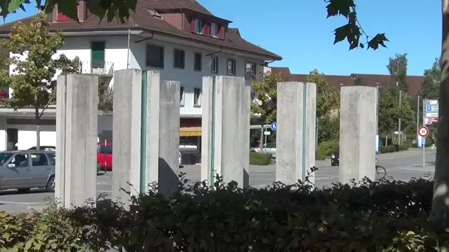 OCTOGON Security & 8 Pillar Statue in their Base Switzerland of the OCTOGON Nazi Templars