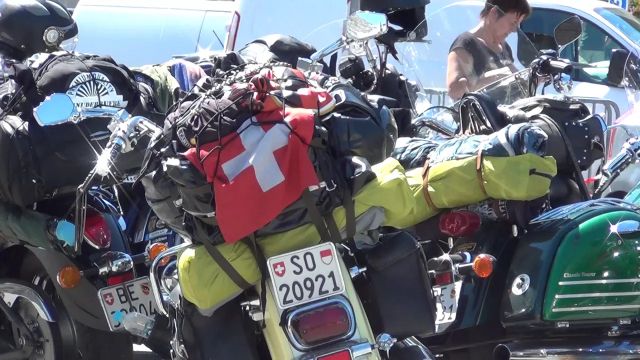 Dangerous Swiss Octogon Bikers in Isis-Terre-On; Switzerland's Children of the Devil in Sisteron