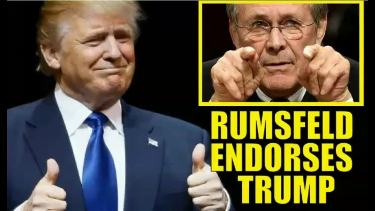 Donald 4 Donald: Rumsfeld the Tough Swiss - Octogon rules over Pentagon