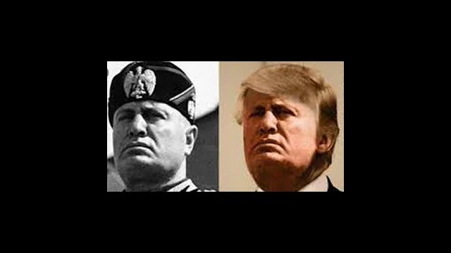 Swiss Sleeper Agent Mussolini: "Make America Great . . . . . Again"; America is their NWO Baby
