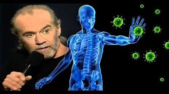 George Carlin Germs - ג'ורג' קרלין מדבר על חיידקים