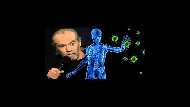 George Carlin Germs - ג'ורג' קרלין מדבר על חיידקים