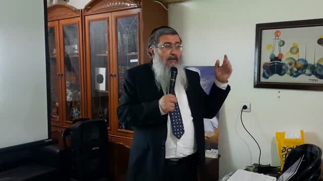 הרב דניאל עשור המשך ההרצאה בהרצליה