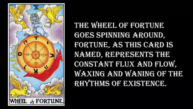 Introduction to the tarot-wheel of fortune