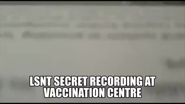 A Must Watch Secret Recording at Vaccination Centre - Man Arrives for 1st Dose (24 Jun 2021)