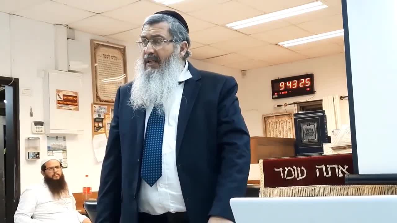 הרב דניאל עשור בהרצאה בעפולה   16.6.21