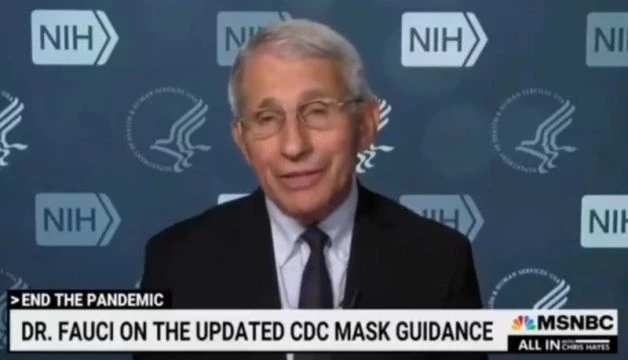 The Godfather of Pandemic himself Dr. Fauci zur Aktualisierung der CDC-Masken-Leitfaden