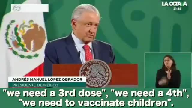Präsident Mexikos weigert sich, Kinder zu impfen und will sich nicht von Big Pharma als Geisel nehmen lassen