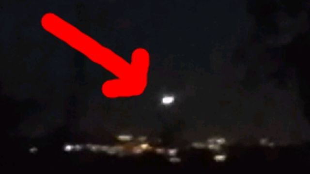 Large bright UFO in Israel - 
