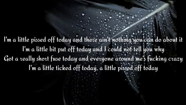 Five Finger Death Punch -A Little bit Off (Lyrics) 2020