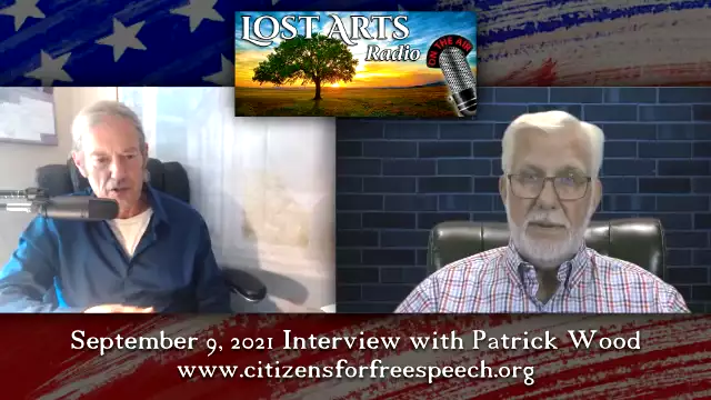 Join & Support Citizens For Free Speech - Technocracy Expert Patrick Wood's Bid To Save Your Freedoms