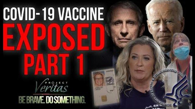 PART 1: Federal Govt HHS Whistleblower Goes Public With Secret Recordings "Vaccine is Full of Sh*t..