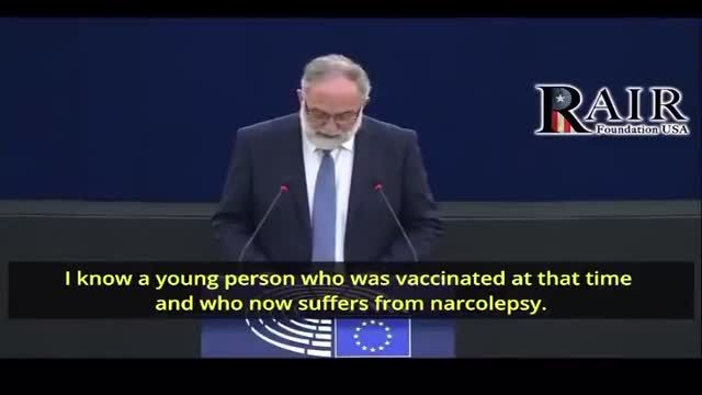 MEP Joachim Kuhs begs EU Commission to stop the vaccine (1 okt. 2021)
