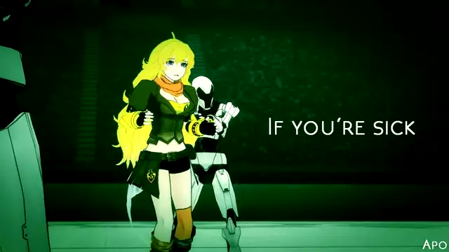 RWBY AMV - Sick of it (Song Sick of it - Skillet) 2013
