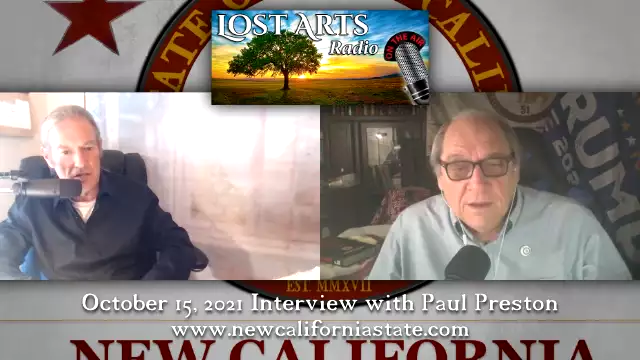 Brilliant Hope For A State Near Death - Meet The New California State Project's Founder, Paul Preston