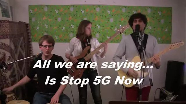 Stop 5G Now! By Reza Ganjavi (www.rezamusic.com, www.emfcrisis.com). Give Peace A Chance John Lennon