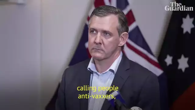Stuff it, shove it  a furious Michael Gunner blasts those against vaccine mandates (21-nov. 2021)