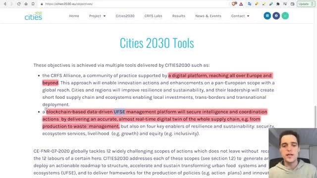 EUs Plan to Replace Farms - CITIES2030 - Digital Twin of Food Supply (Ice Age Farmer) 30 nov. 2021