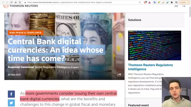 Central Banks launch Digital Currencies - Perfect Technocratic Control (Ice Age Farmer) 1 dec. 2021