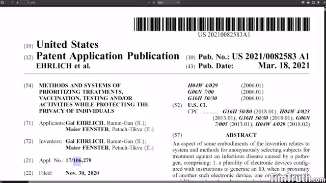 Patent For AI Forced Vax Black Box Algo, Govt Surveillance & Forced Injection Matrix Incoming (Tim Truth)2 dec. 2021