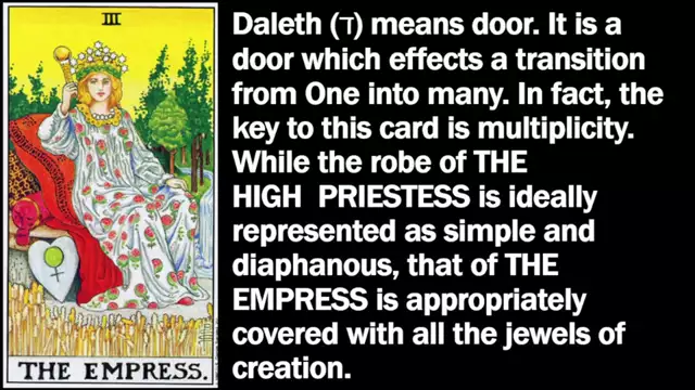 Introduction To The Tarot-The Empress