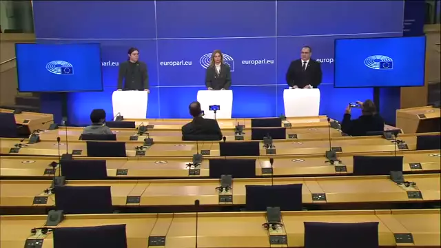 Press Conference MEPs - Health Service collapse in Italy police brutality against protesters in EU (13 jan 2022)