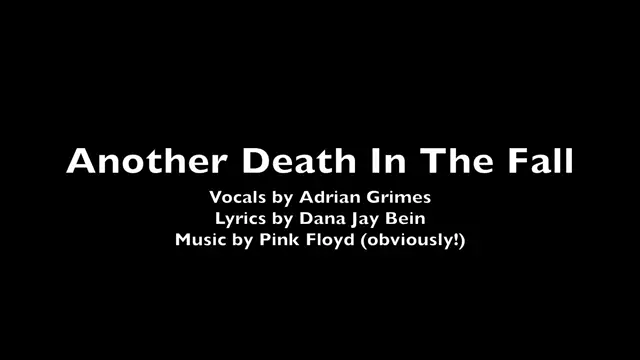DBD: Another Death in the Fall - Pink Floyd Cover by Adrian Grimes