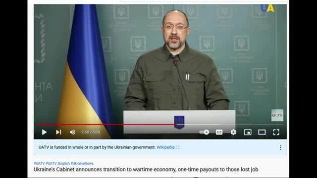 UKRAINE Wartime Payments Dependent On JAB STATUS (Hugo Talks) 08-3-2022
