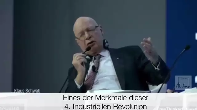 Klaus Schwab: Die 4. Industrielle Revolution wird erhebliche Auswirkungen darauf haben, wer wir sind!