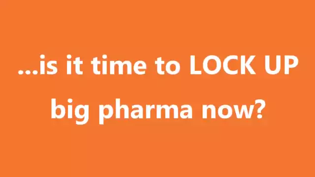 ...is it time to LOCK UP big pharma now (Ceylon) 14-3-2022