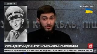 Ukrainischer TV-Moderator zitiert SS Eichmann und ruft zum Töten russischer Kinder auf