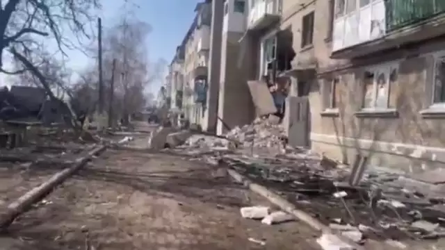 So sehen derzeit viele Dörfer im Donbass gerade aus!