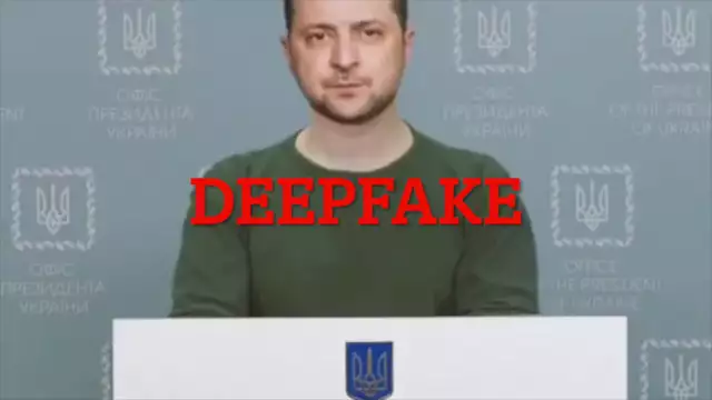 Kapitulation der Ukraine - Wolodymyr Selenskyj Deepfake
