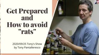 Tony Pantalleresco - Get Prepared and How to avoid "Rats" (25-9-2020)
