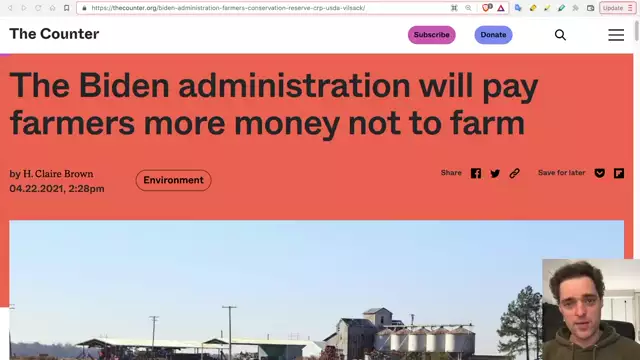 Biden pays farms to STOP - EU out of Feed - Meat taxes  Chicken permits - Up to you to GROW FOOD (IceAgeFarmer) 02-4-2022