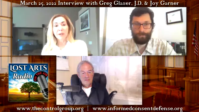 Planetary Healing Club - Joy Garner With Greg Glaser, J.D. - Insider Interview 3/25/22