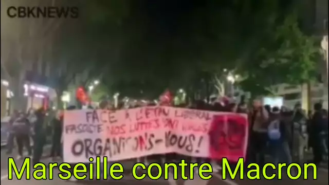 Marseille, Lyon, Nantes demonstrieren gegen Macron und den globalen Systemkapitalismus