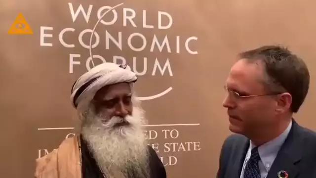 Sadhguru am WEF India Summit 2019: 