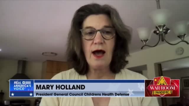 CHD President Mary Holland Says the WHO is Planned to be the Center of a One World Government