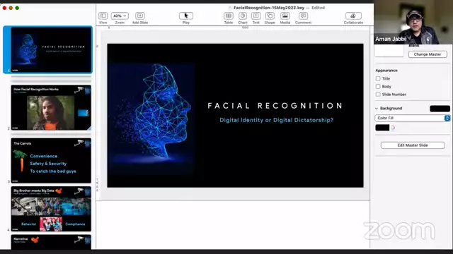 Surveillance, Facial Recognition and Smart Cities, LIVE PRESENTATION with Cindy Niles and Aman Jabbi (ex Silicon Valley)