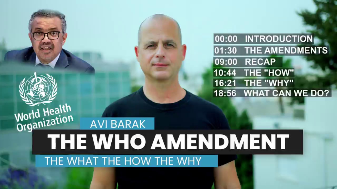 THE WHO AMENDMENT