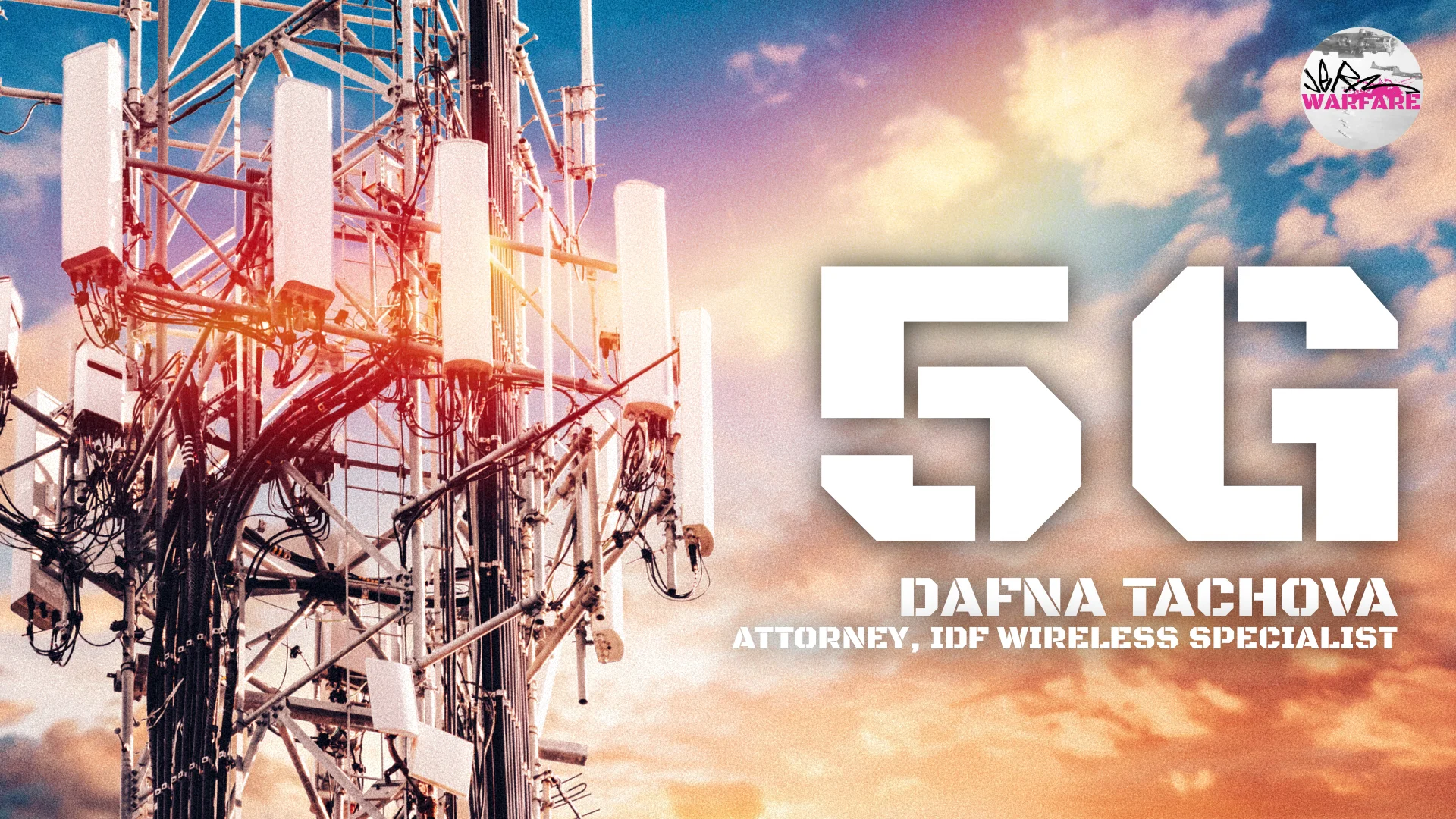 5G is not safe and it's about collecting our data - Dafna Tachover, telecoms specialist