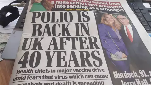 Polio is back in the UK after 40 years