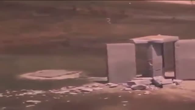 Georgia Guidestones damaged by explosives (06-7-2022)