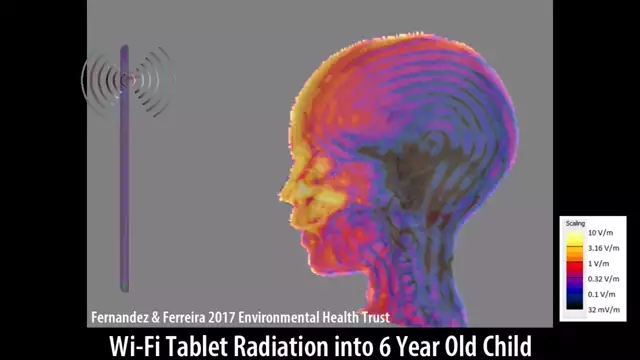 Wi-Fi From A Tablet: Scientific Imaging of Microwave Exposure