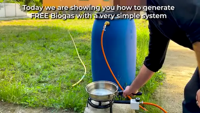 How To Have Free Gas Forever - Improved Biodigester - LPG Gas Free 24 apr. 2022